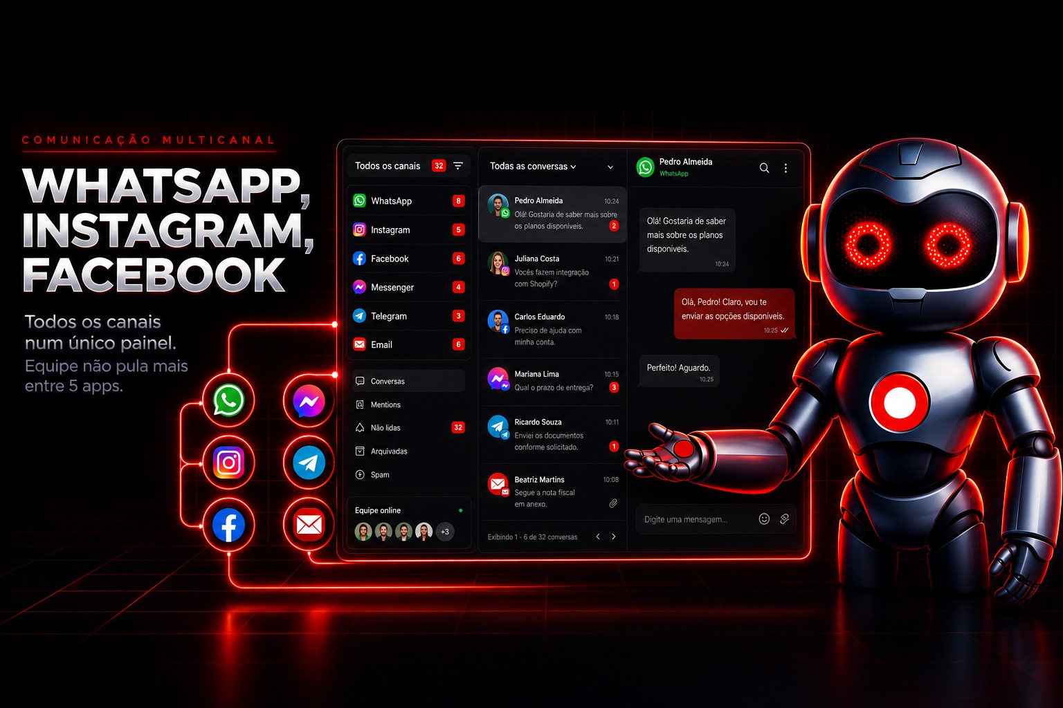 TechBot — Nunca mais perca um cliente