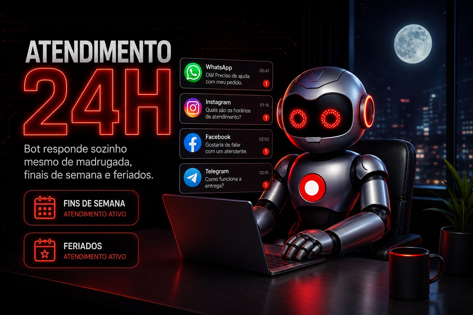 TechBot — Conversas criptografadas e seguras